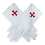 Leather ceremonial Gloves